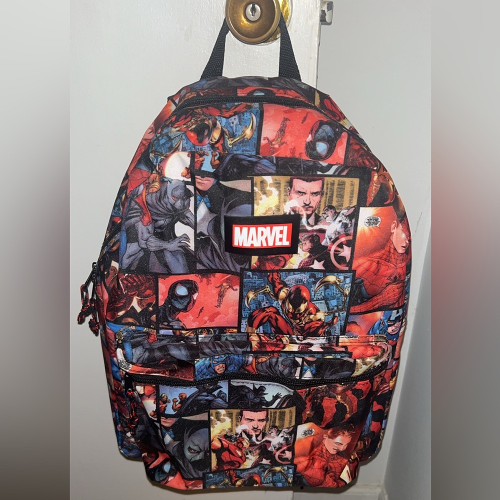MARVEL  Super Hero Comic Book Backpack